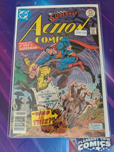 ACTION COMICS #470 VOL. 1 7.0 NEWSSTAND DC COMIC BOOK TS31-114
