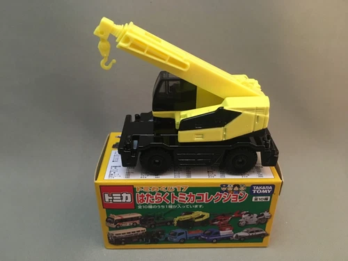 TOMICA TOMY Lottery 17 Collection KOBELCO ROUGH TERRAIN CRANE PANTHER-X 250 Kuji - Picture 1 of 8