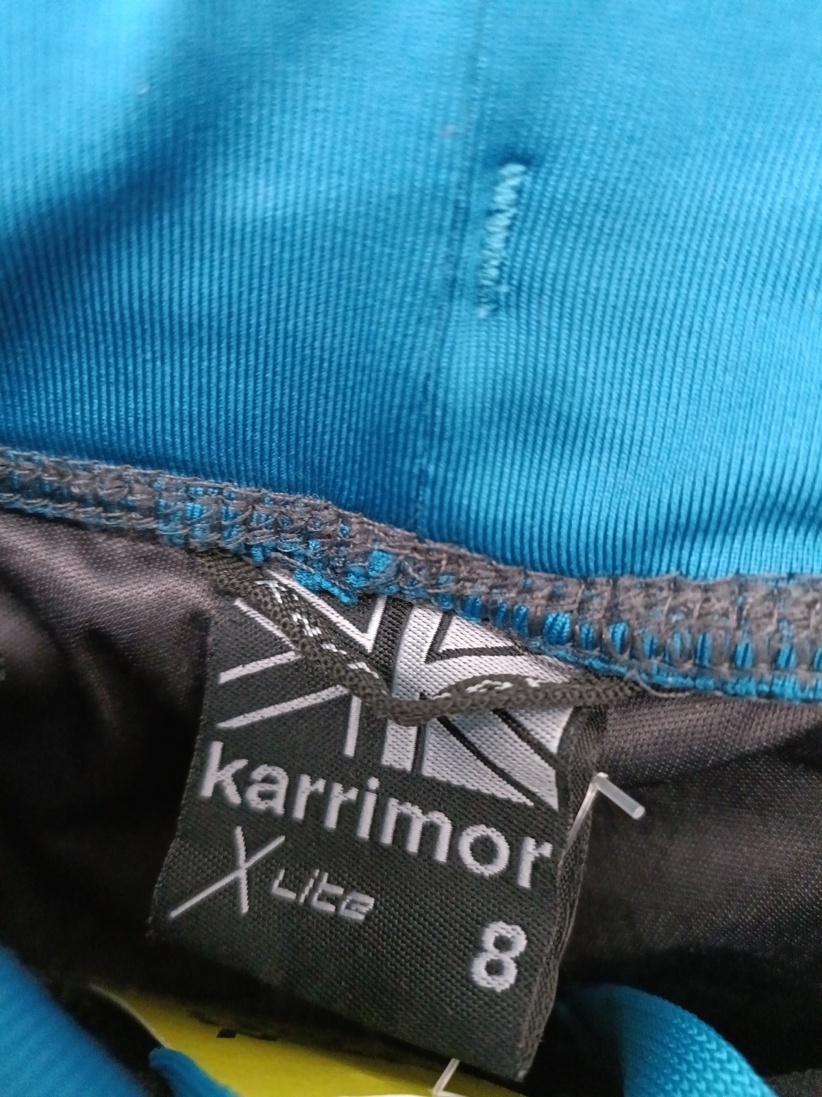 ALTRA Karrimor Pantaloni Sportivi Donna UK 8 Grigio 100% Altri Leggings