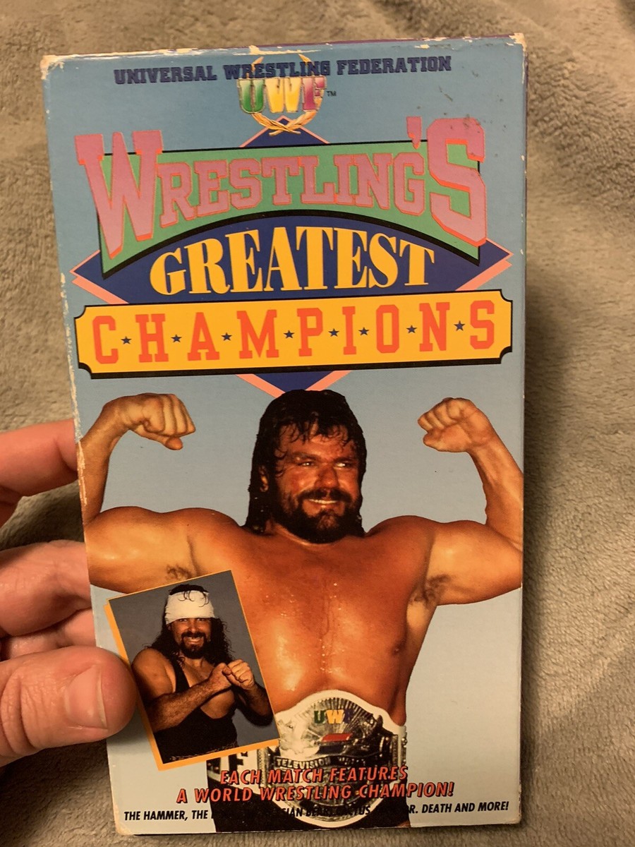 UWF: Wrestling's Greatest Champions VHS, WWF, WCW, NWA | eBay