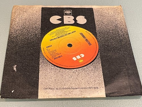 Johnny Mathis - When a Child is Born (Soleado) - Vinyl Record 7" Single - 1976 - Picture 2 of 5