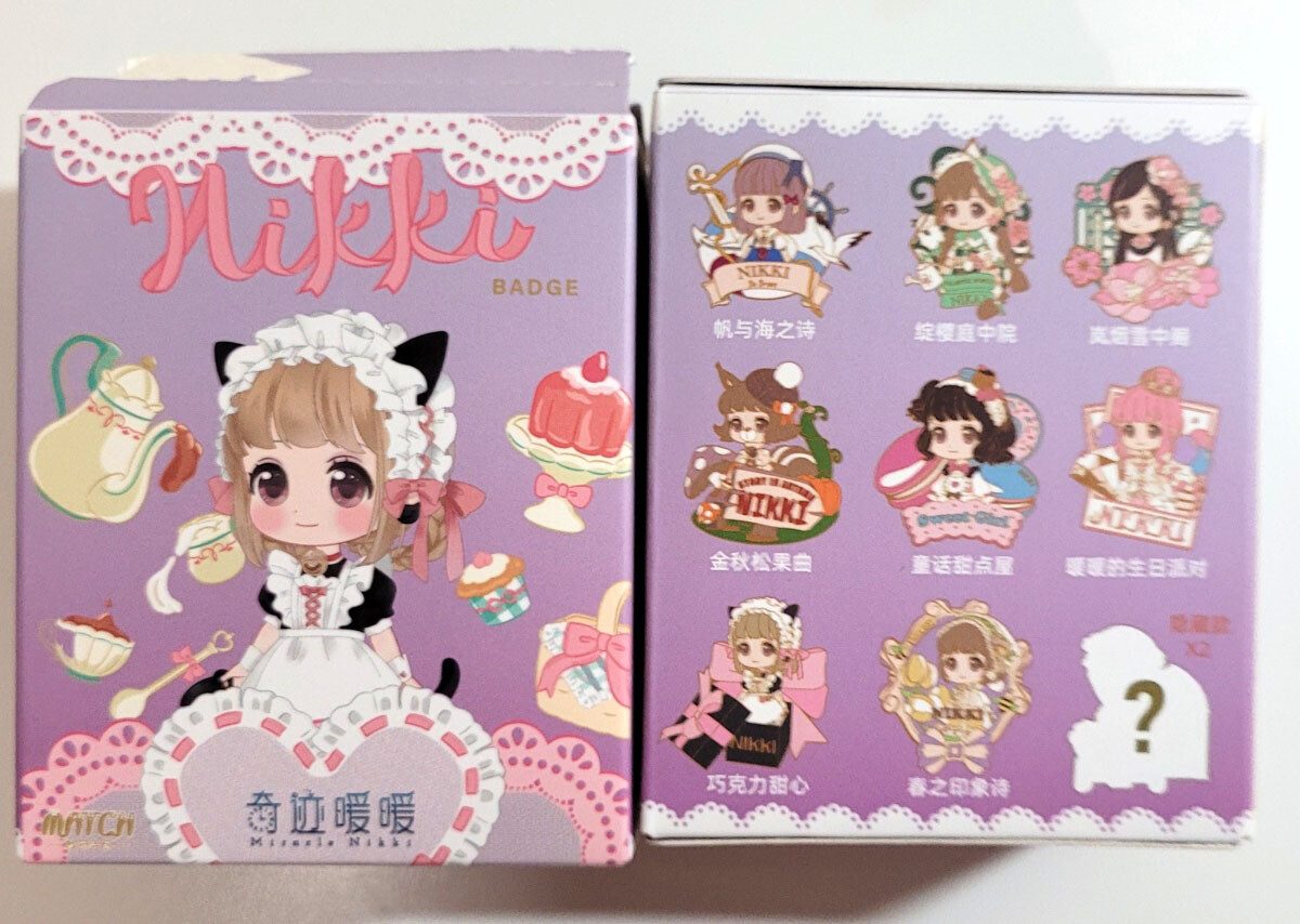 Miracle Love Nikki Official Enamel Blind Box Trading Pin Sweet Girl