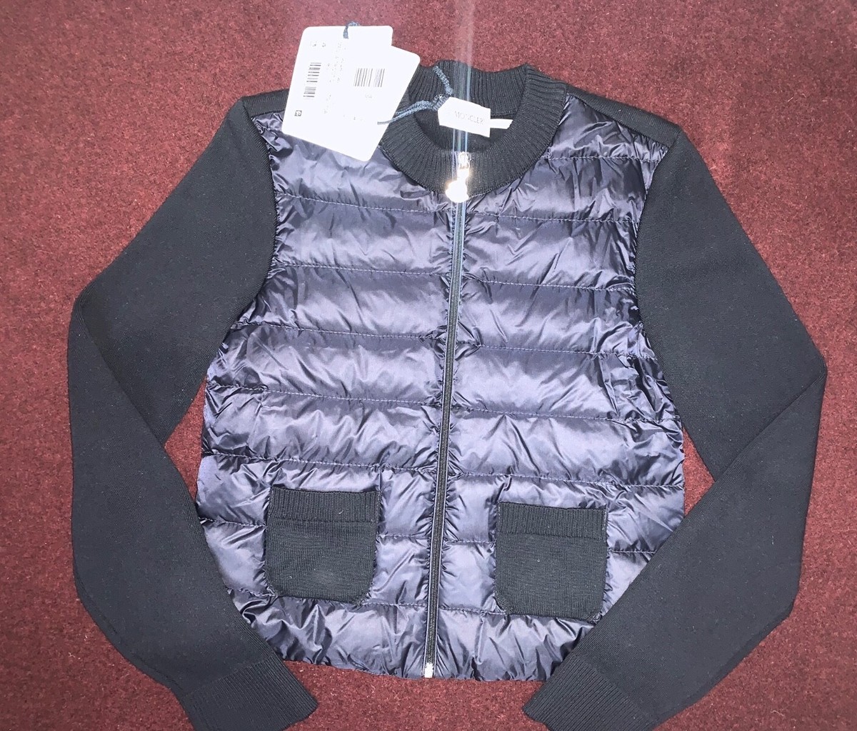 Moncler Cardigan jacket with packets Maglia Tricot Size 10A Moncler Cardigan jacket with packets Maglia Tricot Size 10A