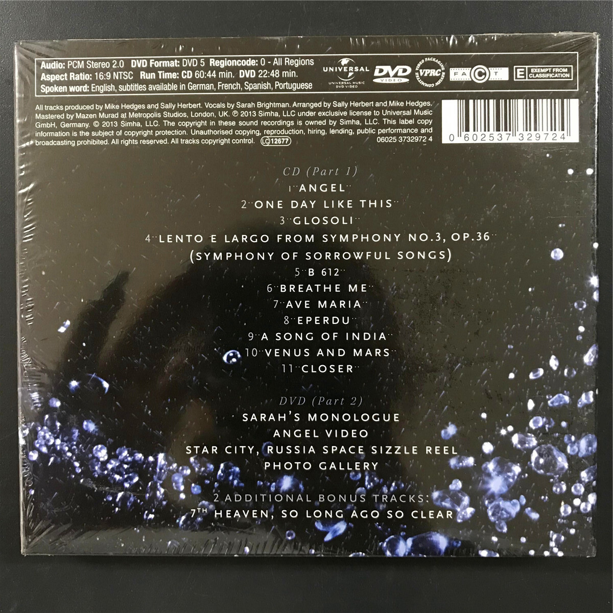 洋楽 Sarah Brightman Dreamchaser Sarah Brightman – Dreamchaser – CD (Digipak, Deluxe Edition