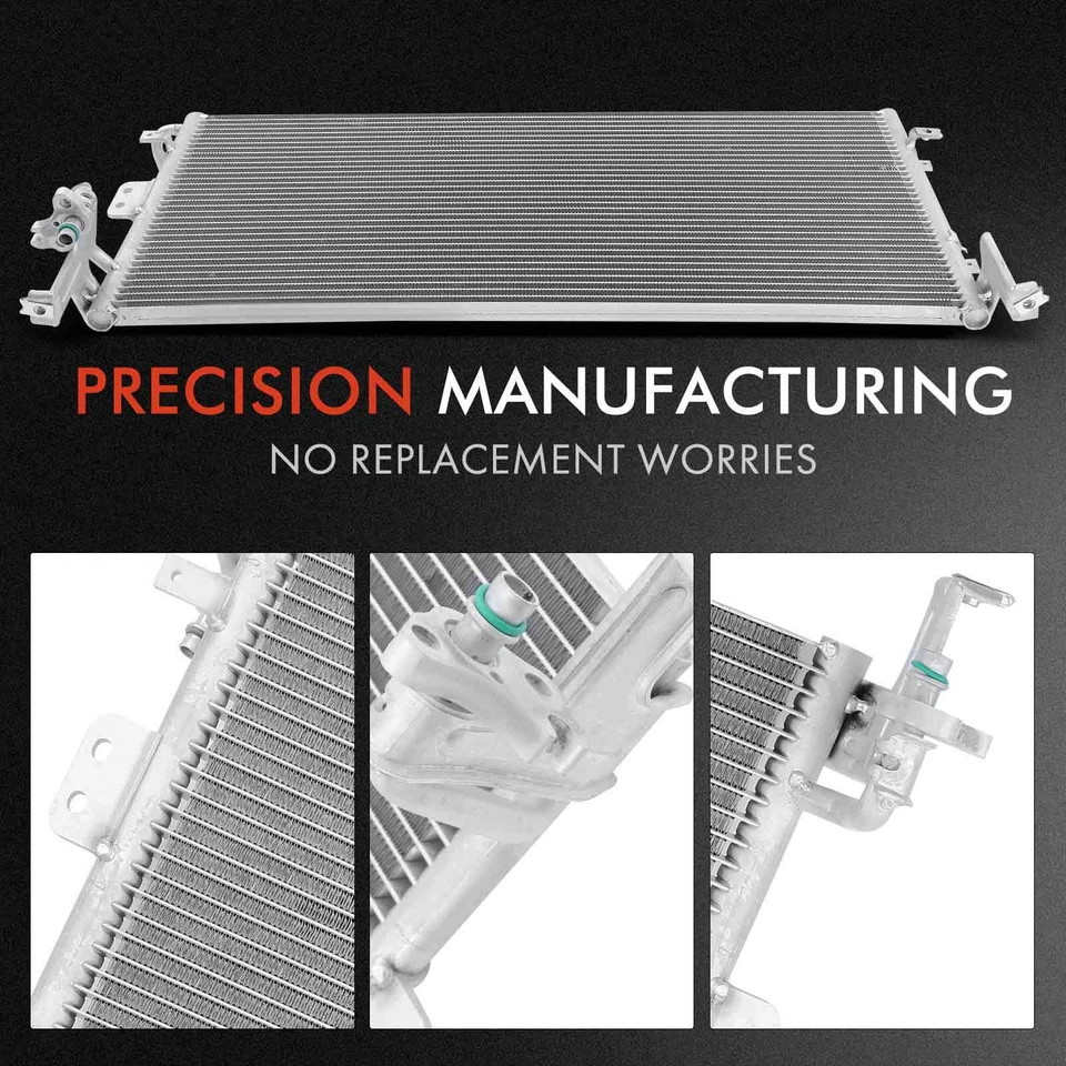 2x Nuevo radiador y condensador de CA para Hyundai Sonata 1999-2002 Kia Magentis Optima Foto 4 de 4