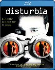 Disturbia (Blu-ray, 2007) Shia LeBeouf, Carrie-Anne Moss NEW Sealed, Free Ship