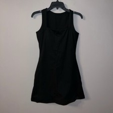 NWT black sports wear dress with built-in shorts, size small 2368