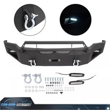 Front Bumper Assembly W Led Light D-rings For Dodge Ram 1500 2006-2008