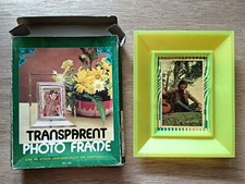 Sam Hui      Rare 80s Transparent Photo Frame Box Cover     