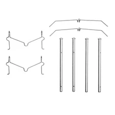 Disc Brake Hardware Kit for Sequoia, LX570, Land Cruiser, Tundra 340-76066