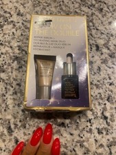 NIB Estee Lauder Glow On The Double Repair Serum  Hydrating Mask Duo 2 Pc Set