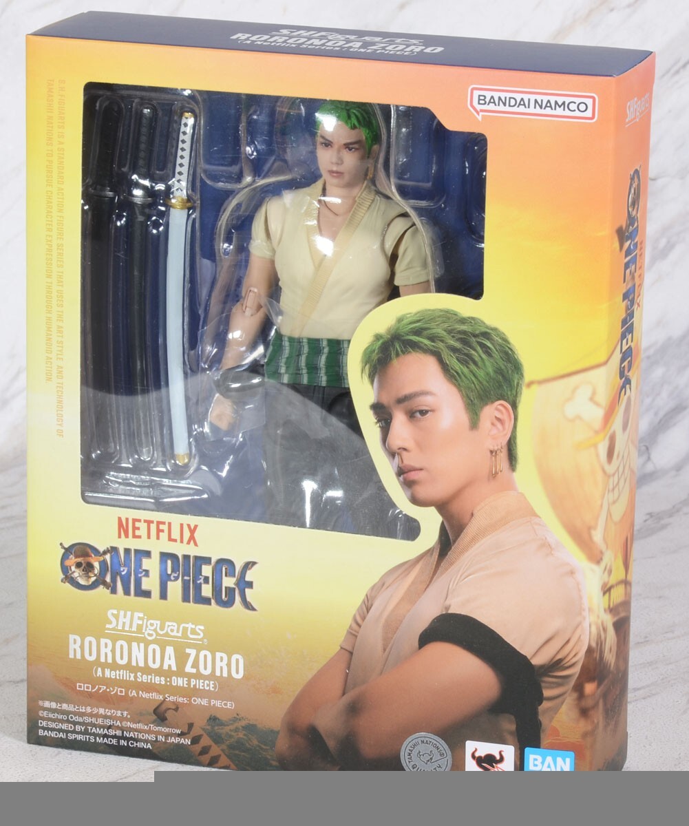 Bandai S.H.Figuarts Roronoa Zoro -A Netflix Series: ONE PIECE | eBay