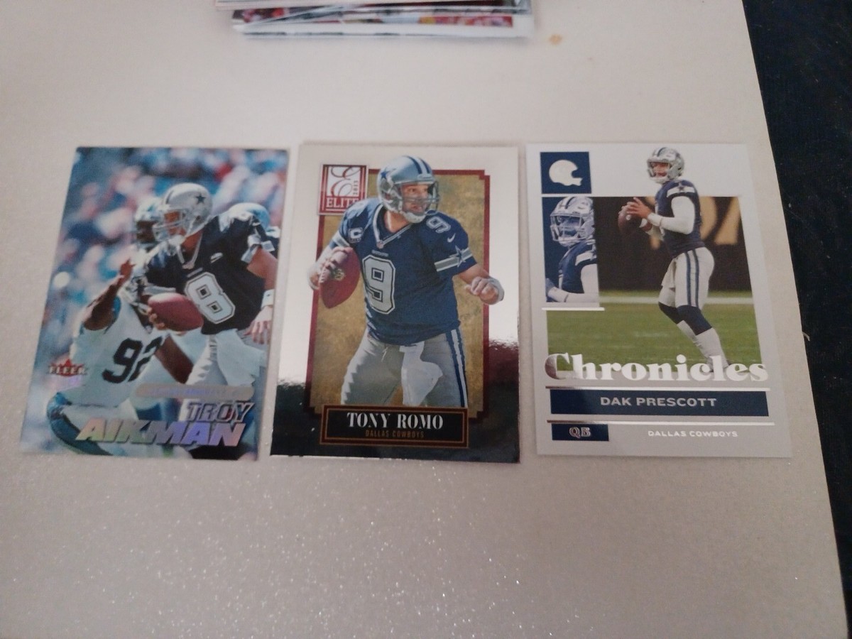 Lot Of Dallas Cowboys Qb's Dak,Romo, Aikman