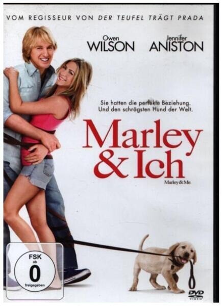 DVD Owen Wilson / Jennifer Aniston Marley & Ich / Marley & Me 20th