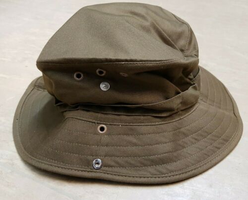 New Genuine SADF South African Army Issue JL Normoyle Brown Bush Hat ...