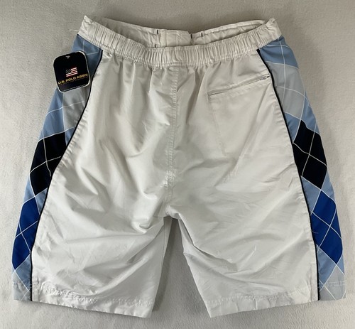 U.S. POLO ASSN. White Plaid Accents Shorts Mens XL NWT - Picture 11 of 11
