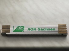 Verkaufe Zollstock AOK Sachsen. 2m.