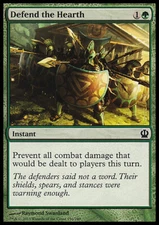 Magic the Gathering MTG Defend the Hearth (156) Theros   LP