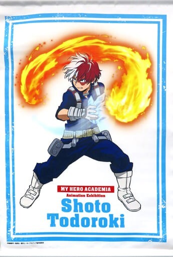 Tapestry Wall scroll] Shoto Todoroki My Hero Academia B2 size