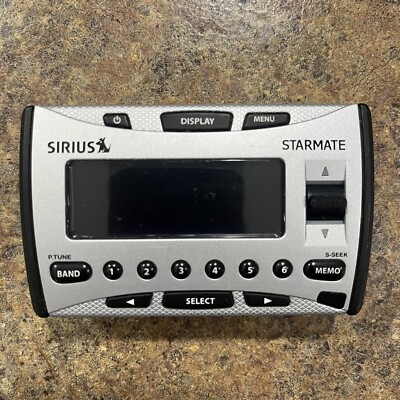 Sirius Satellite Radio Starmate Model ST1R Radio Only