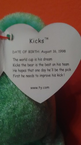 TY "Kicks" Beanie Baby - Picture 4 of 6