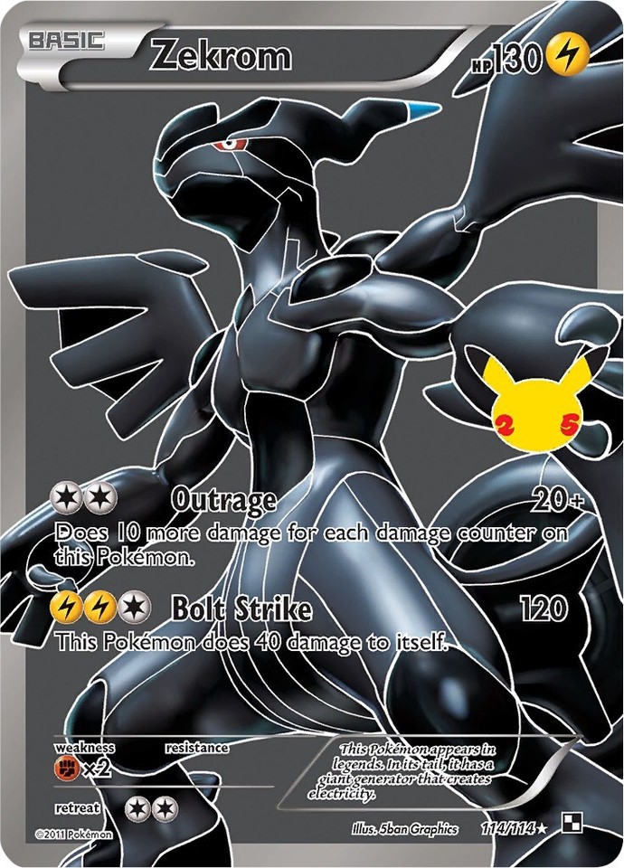 Zekrom 114/114 Celebrations: Classic Collection - 1 of 1