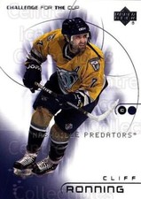 2001-02 UD Challenge for the Cup #47 Cliff Ronning