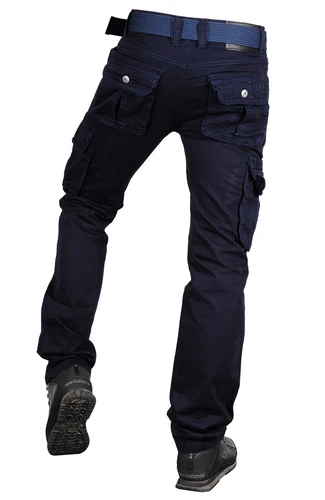 2025 Herren Camouflage Army Hose Freizeit Baumwoll Pants Cargohose mit Gürtel-DE - Bild 32 von 55