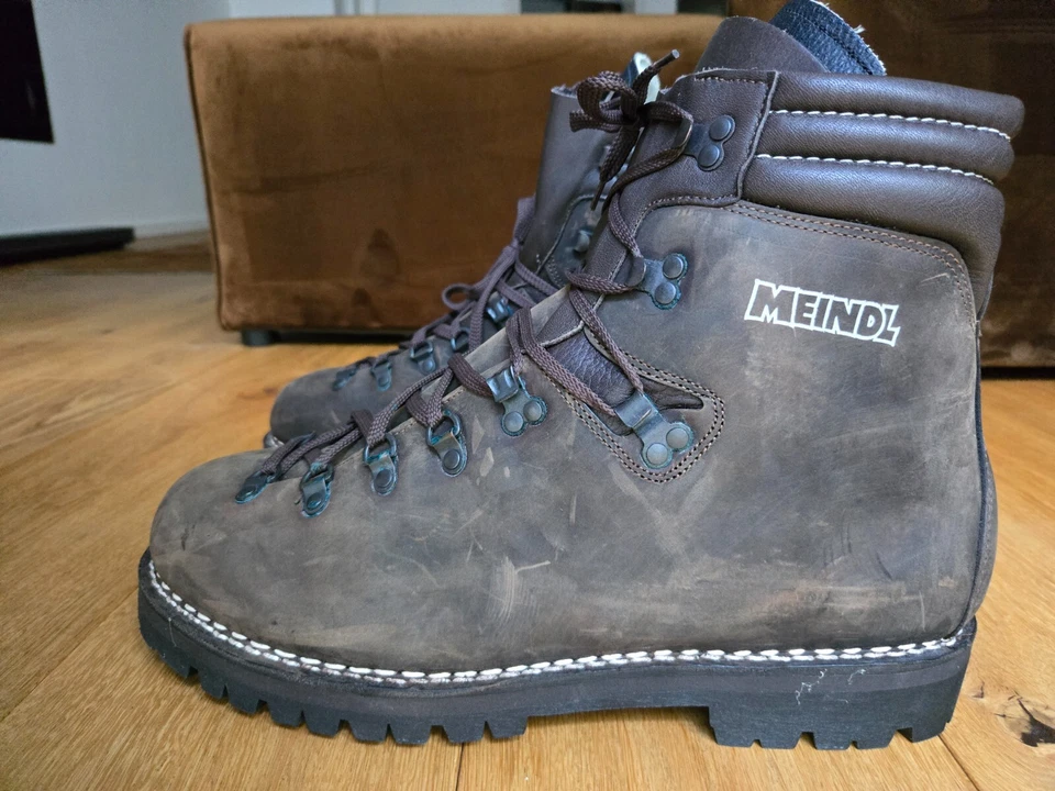 MEINDL Perfekt Gr. 49,5 UK 14 Wanderschuhe  echt zwiegenäht Trekkingschuhe NEU!
