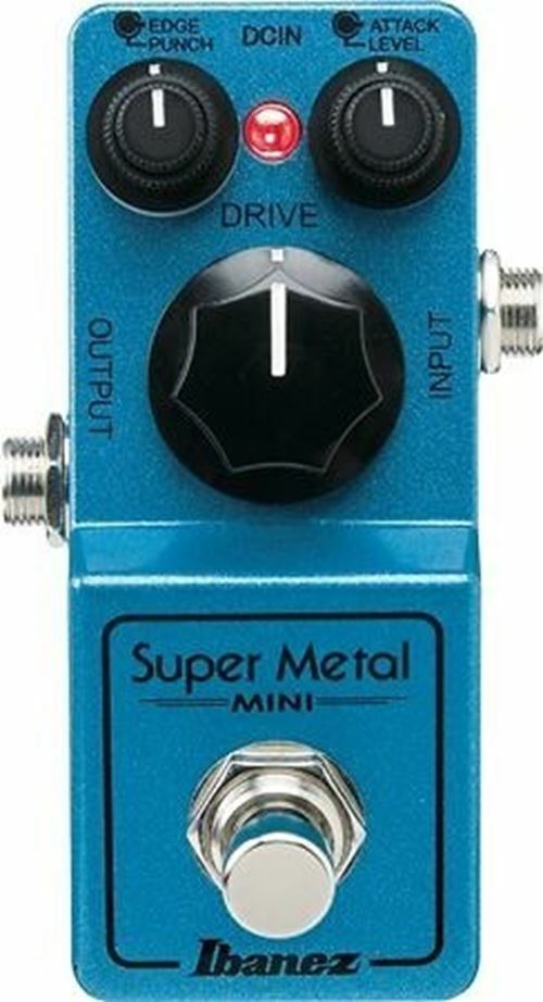Педаль эффектов мини-дисторшна Ibanez Super Metal Mini Distortion
