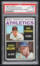 1964 Topps 1964 Rookie Stars John O'Donoghue George Williams #388 PSA 8 2d2