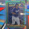 Topps 2023 Pro Debut Chrome Victor Rodriguez Quakes Green Wave Refractor /99