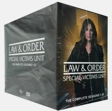 LAW AND ORDER SVU The Complete Series Seasons 1-25 DVD SET Brand New Sealed