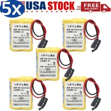 5X BR-AGCF2W 6V PLC Battery For FANUC A98L-0031-0011 CNC Machine with Plug