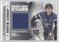 2010 ITG Heroes and Prospects Draft Day Stars Black Jersey Nathan Beaulieu 4ic