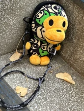 A Bathing Ape Baby Milo Camo Shoulder Bag – Crossbody Mobile Pouch Shoulder Bag