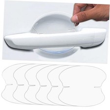 10pcs Car Door Handle Scratch Potector TPU Car Door Sticker Universal Clear