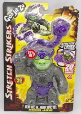 Heroes Of Goo Jit Zu Stretch Strikers Deluxe Hero Rock Jaw 20+ Battle Sounds