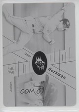 2007 SPx Printing Plate Black 1/1 Lance Berkman #68 q9p
