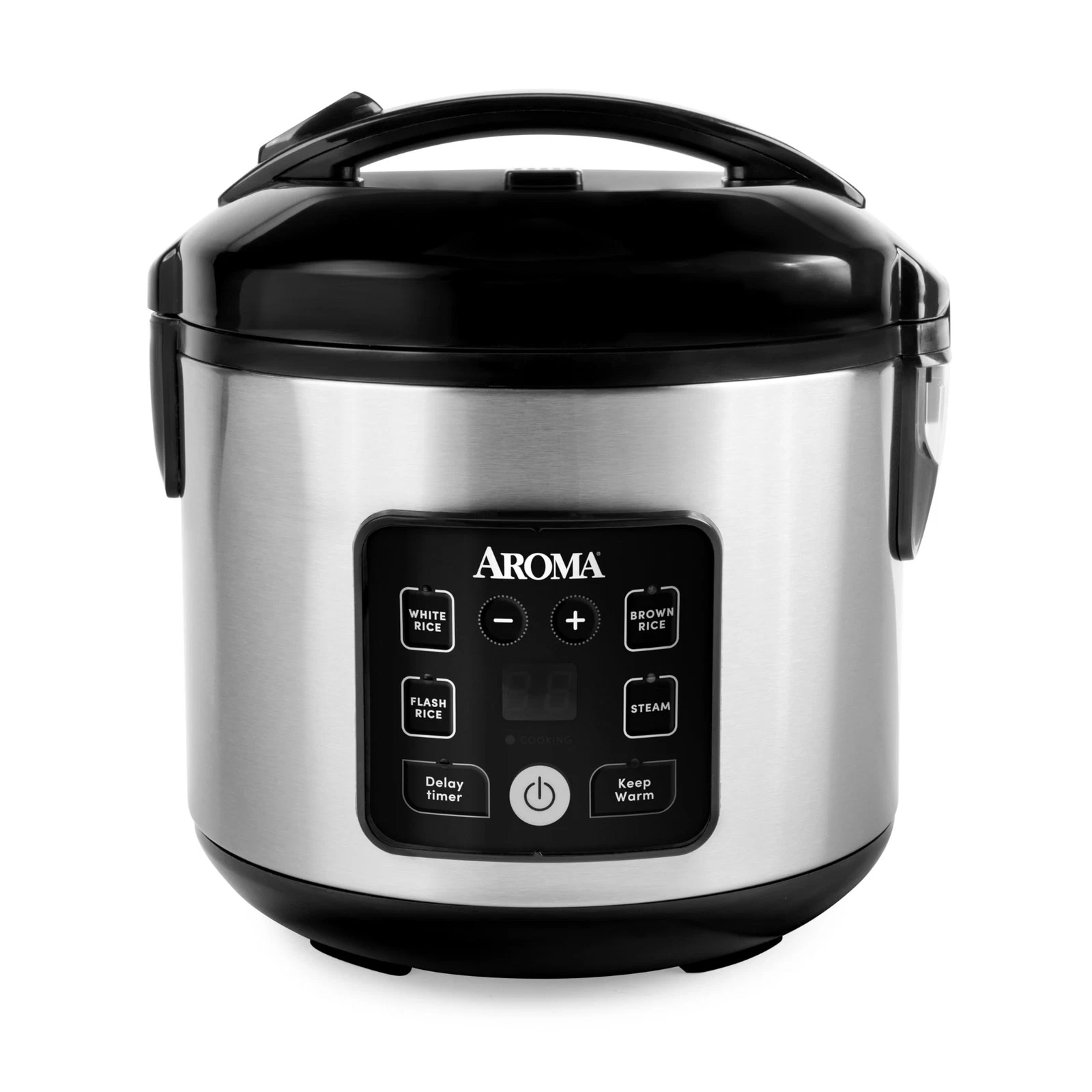 AROMA® CoreCoat™ Digital Rice Cooker & Steamer for Brown Rice with Nonstick