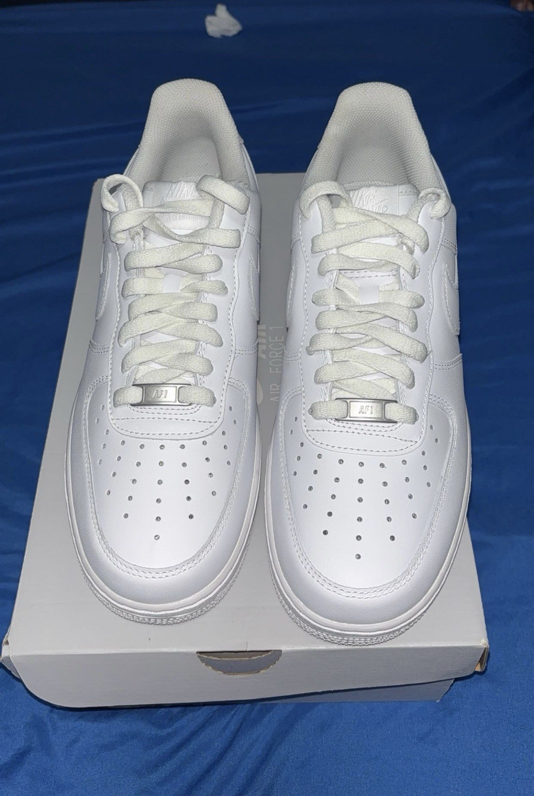 Nike Air Force 1 '07 Triple White Low Size 9.5M - New Never Worn