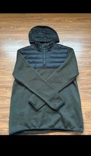 Image of Calvin Klein Dark Green Zip Hoodie-jumper Men's Size M Brand New