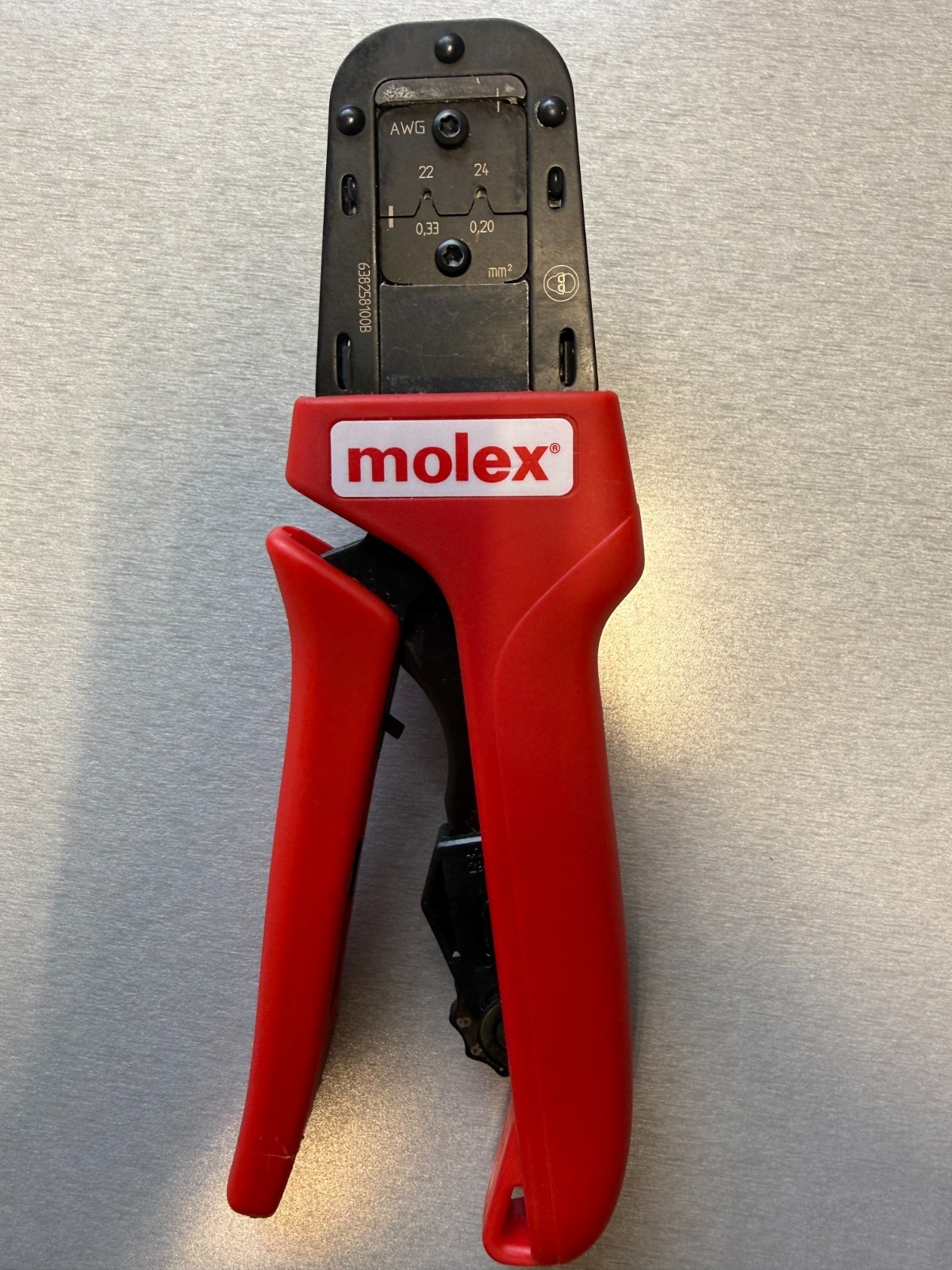 Molex Hand Crimper 0638258100B 24AWG-22AWG 