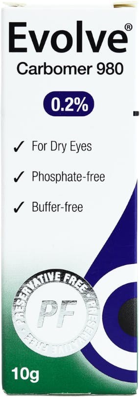 Evolve Carbomer 980 Eye Drops 10Ml - Image 2