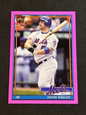2026 Topps Series 1 - 1991 Topps Baseball David Wright #T91-66 Pink