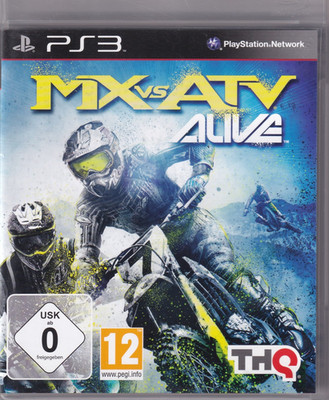 MX vs ATV Alive PS3 Spiel Sony PlayStation 3 Motocross Quad Rennspiel THQ PAL
