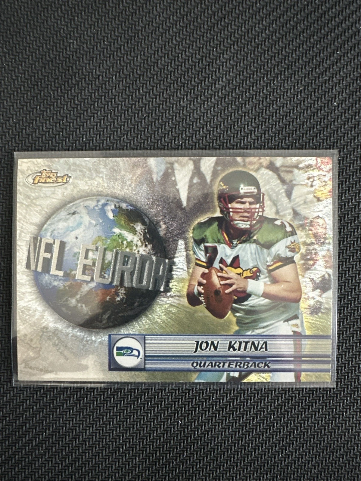 JON KITNA - 2000 Topps Finest "NFL Europe" - #E10 - Seahawks (C1)