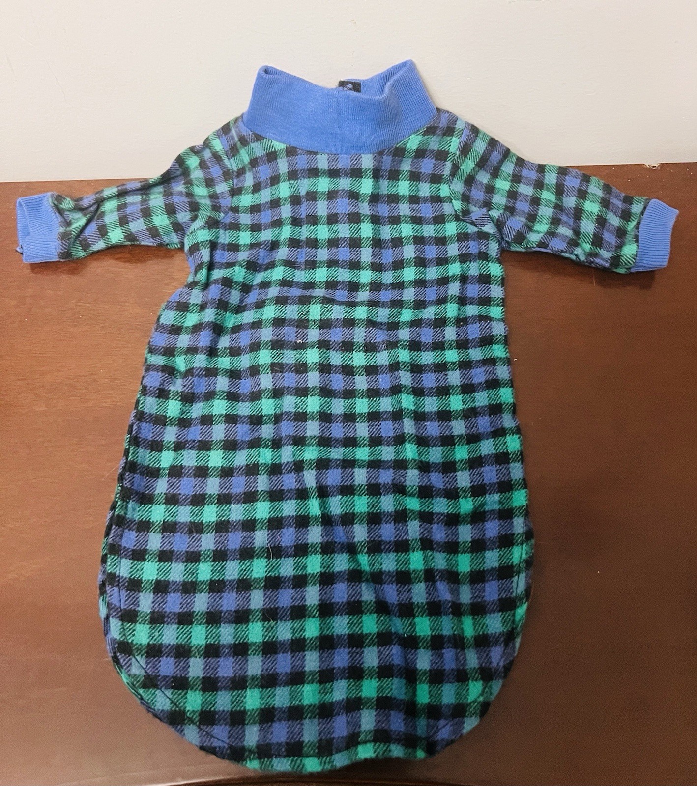 American Girl DOLL Plaid Night Gown  PLEASANT  1996 RETIRED