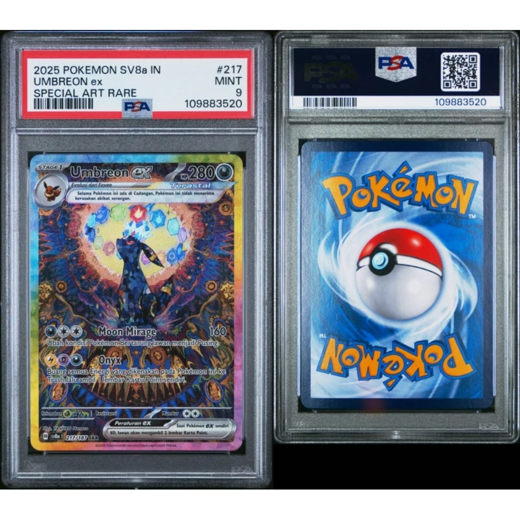 Buy Umbreon ex 217/187 Sv8a: Terastal Fest Ex Holo (Japanese