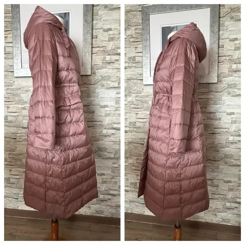 G Studio Detachable Down Long Padding Jacket, Pin… - image 9